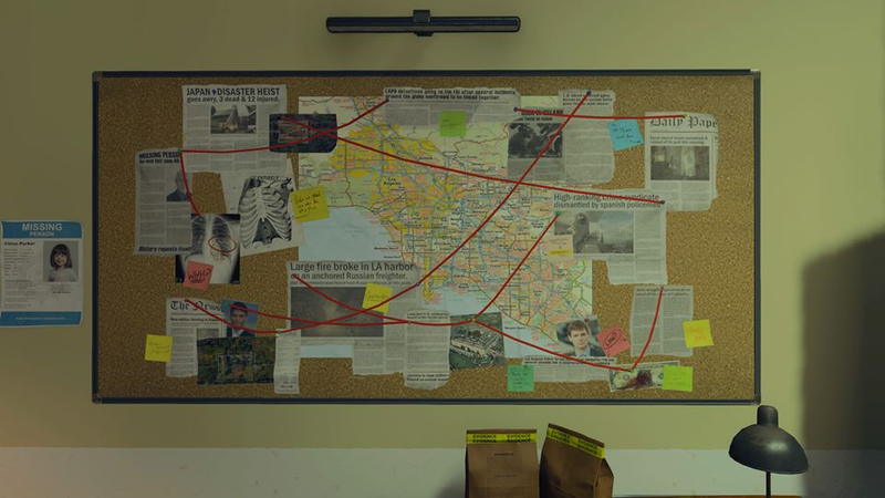 Lockup’s Investigation Wall